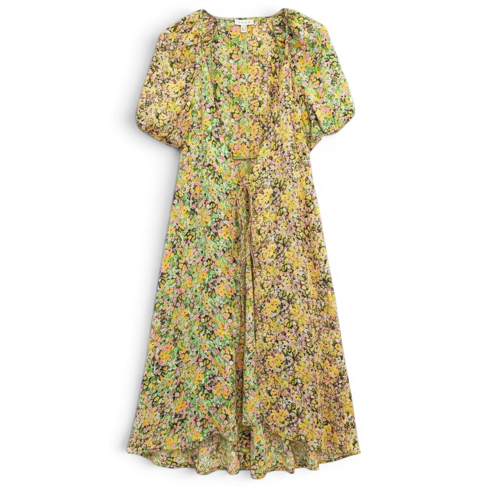 Topshop Floral Maxi Dress Womens 8 Cottagecore Fairycore Feminine Romantic Boho‎